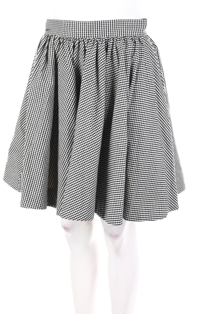 MISS SIXTY COLLECTION - Pleated Skirt, Checked - M