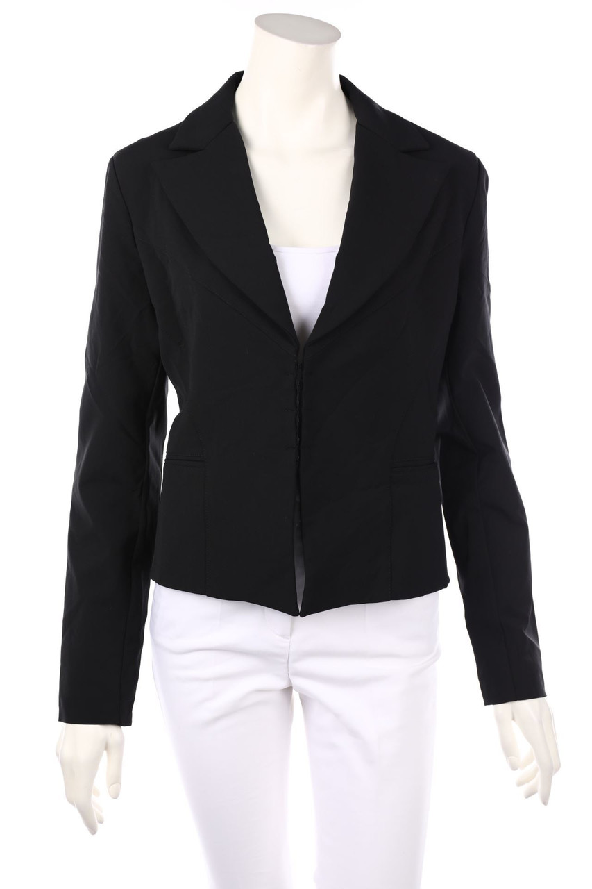 IMPERIAL - Blazer With Revers Collar, Pleated - L