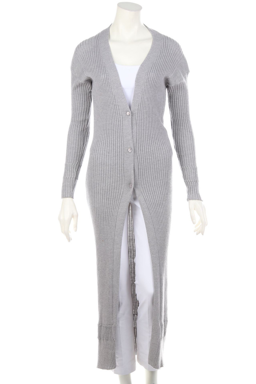 CALATURA - Long-Cardigan, Wool-Blend with Glitter - XS