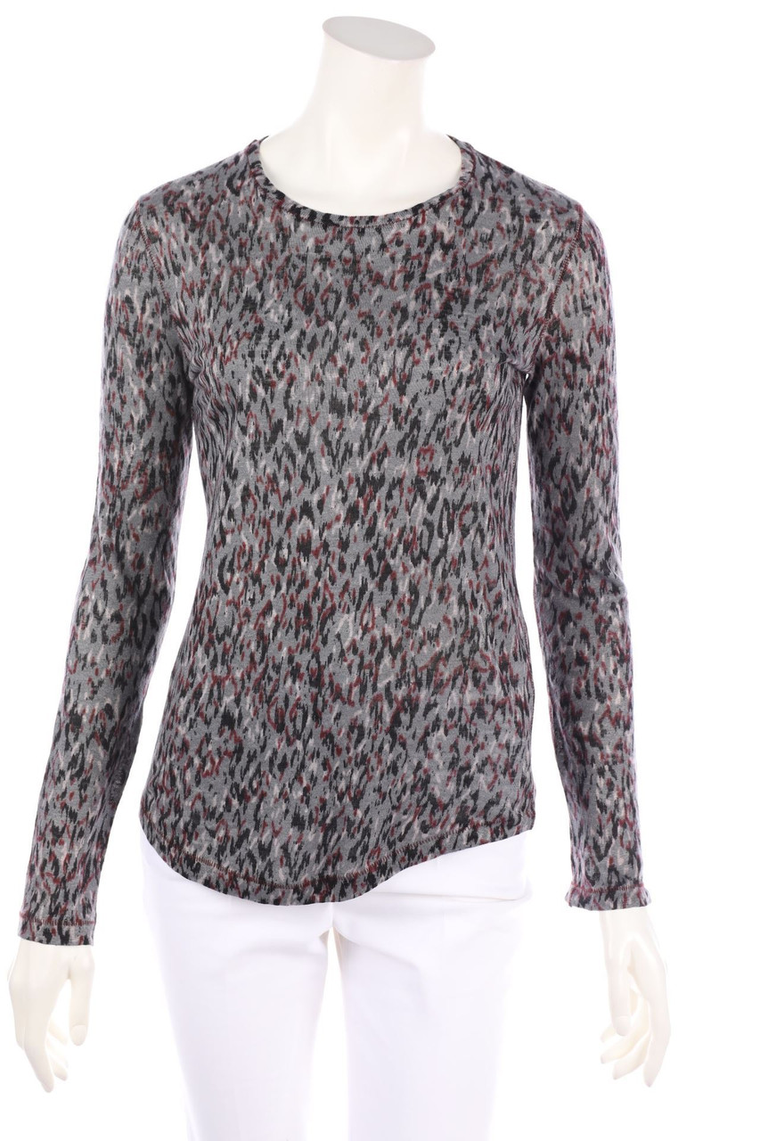 COMPTOIR DES COTONNIERS - Longsleeve-Shirt mit Animal-Print - S