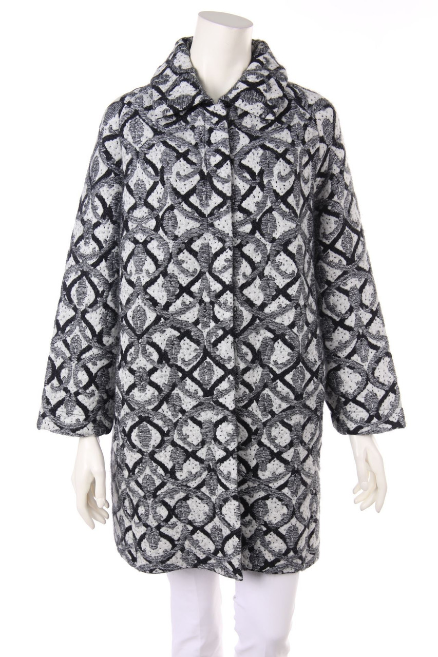 D.EXTERIOR - Oversize-Knit-Coat with wool - L