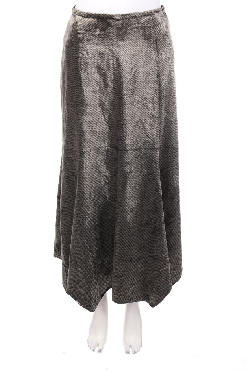 GIORGIO ARMANI - Godet-Skirt, Velvet - D 32