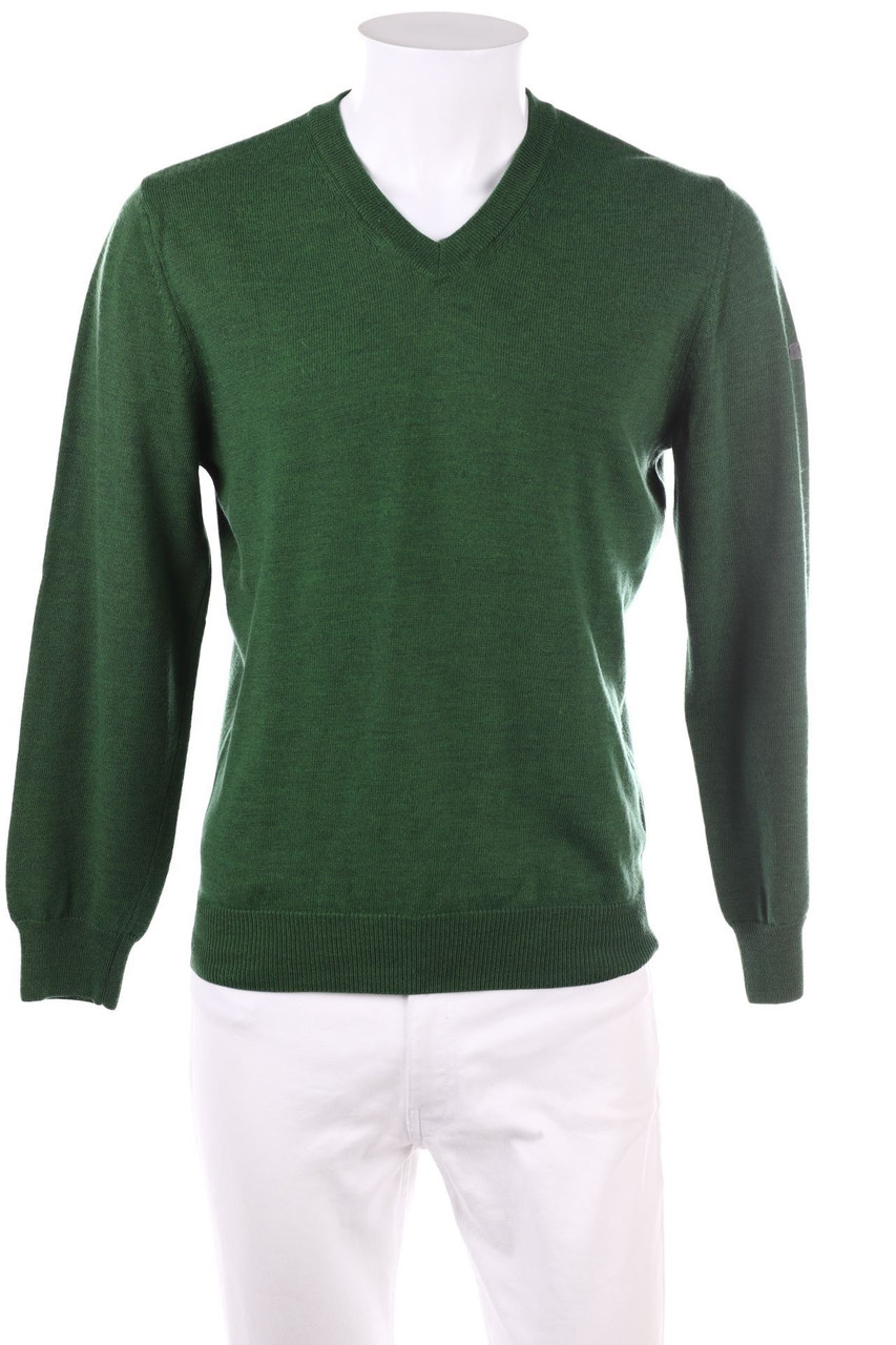 BRAX FEEL GOOD - V-Neck-Pullover mit Merinowolle - 46