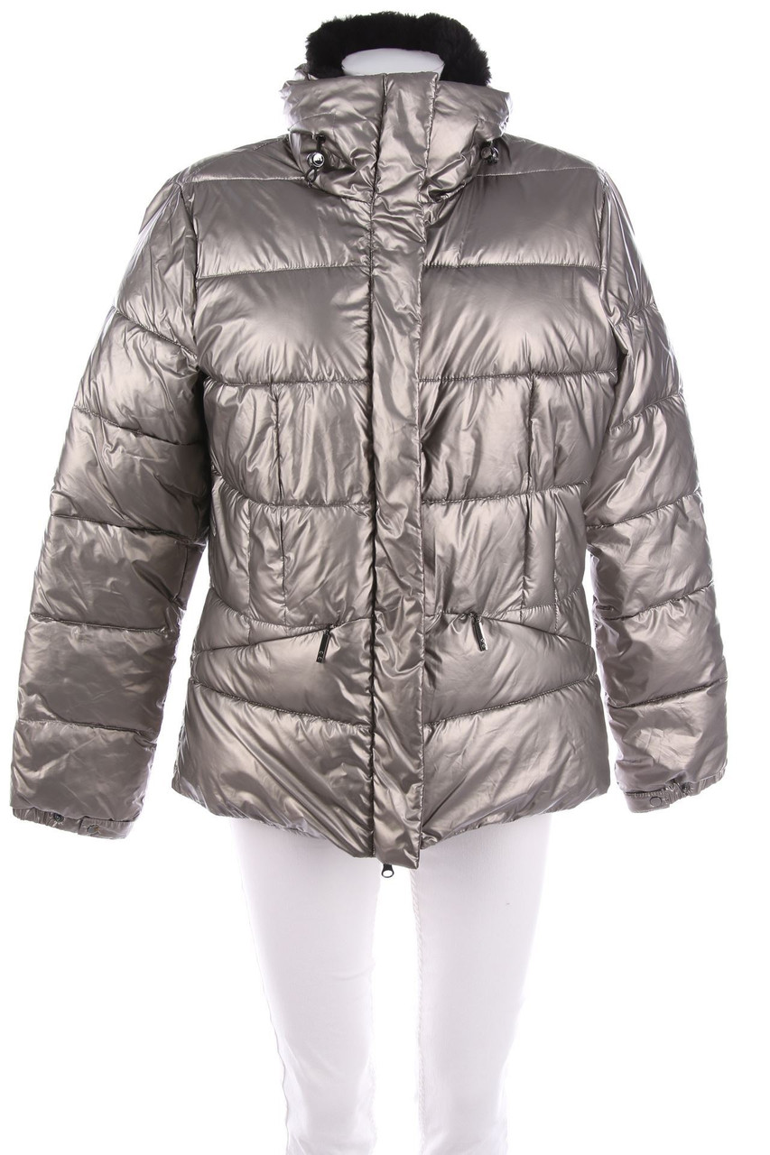 Green Goose - Puffer Jacket with Faux-Fur Trim - D 40