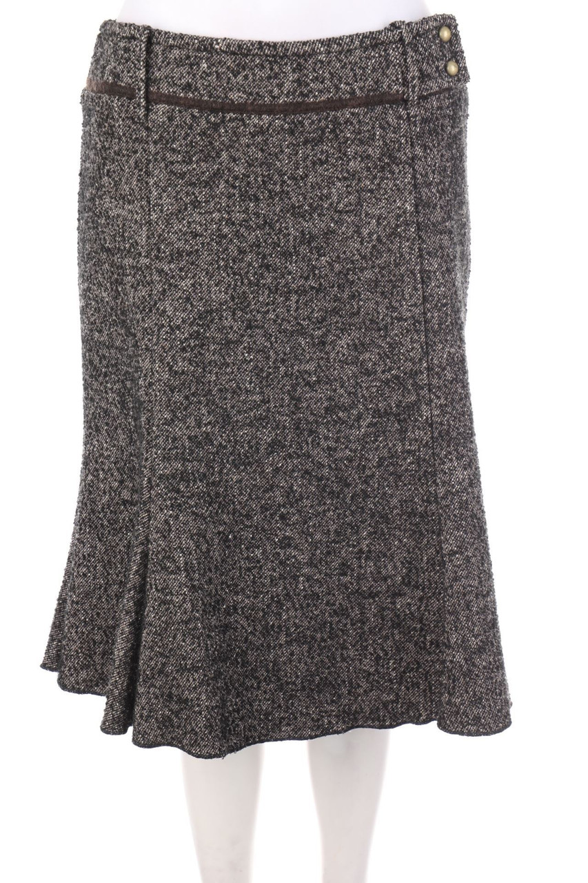 MAX&Co. - Godet-Skirt, Wool-Blend - D 36