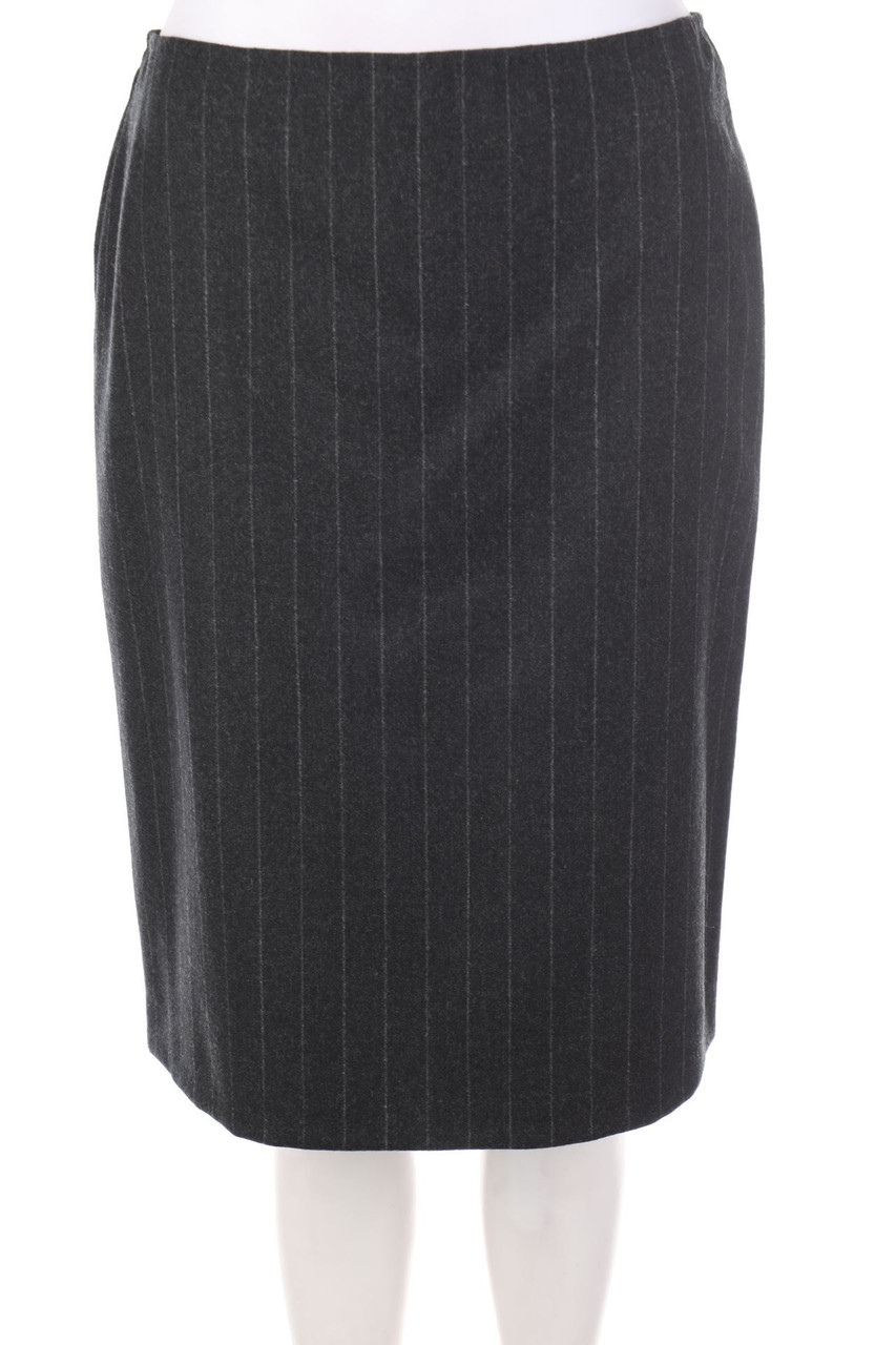 SPORTMAX - Business-Skirt, Virgin Wool with Stripes - D 36