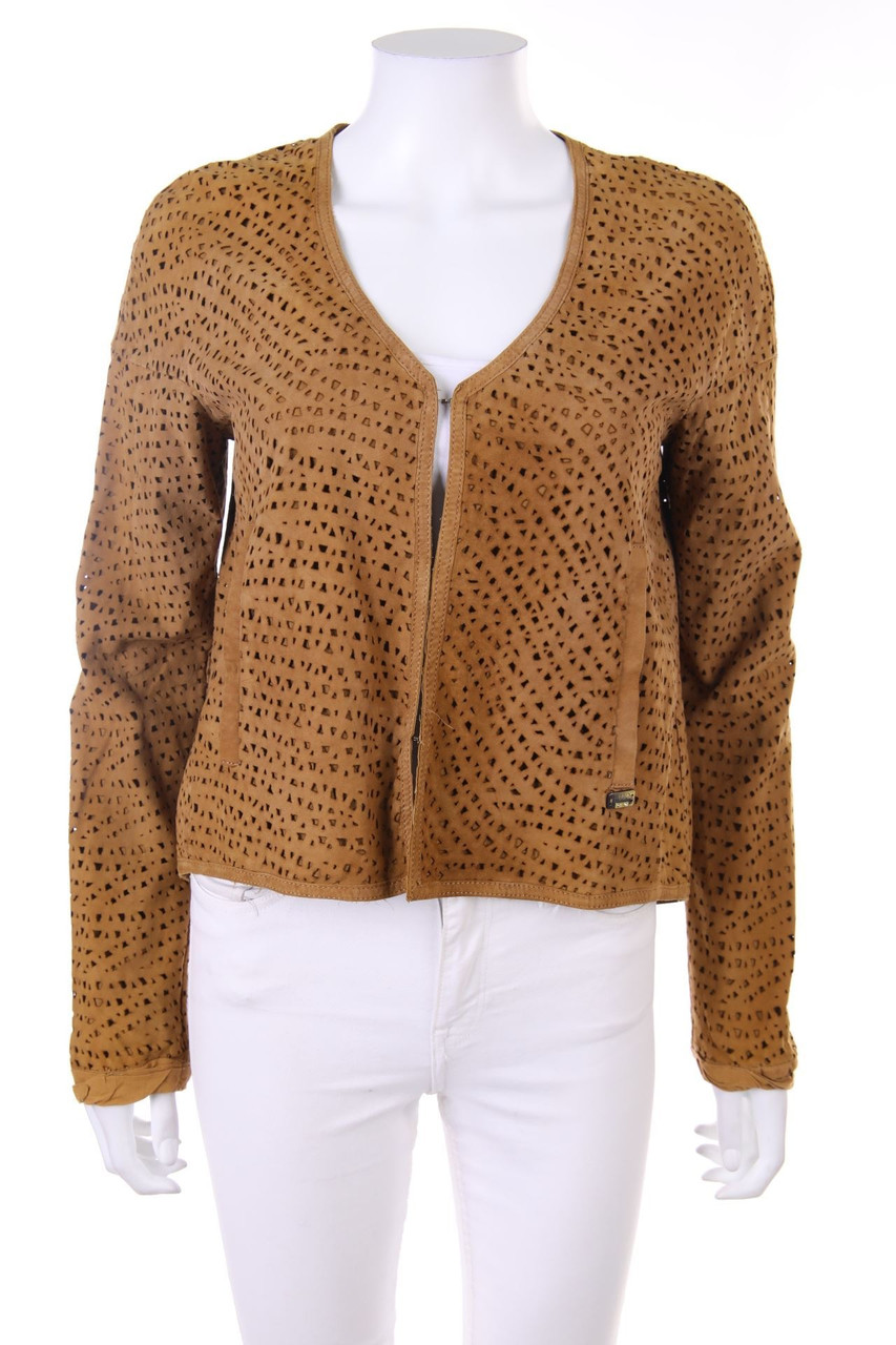 LIU JO - Lederjacke mit Cut-outs - D 36