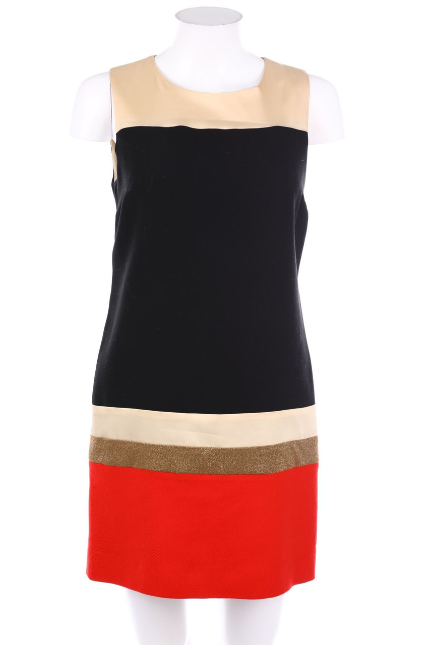 sandro - Etui-Kleid mit Glitzer aus Woll-Mix - D 34