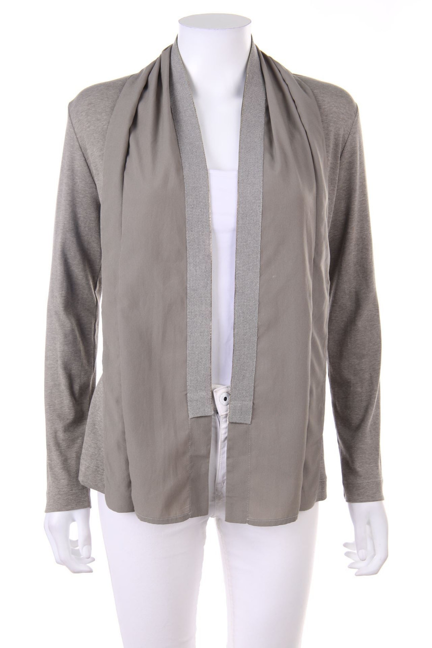 FABIANA FILIPPI - Jersey-Cardigan im Layer Look - D 36