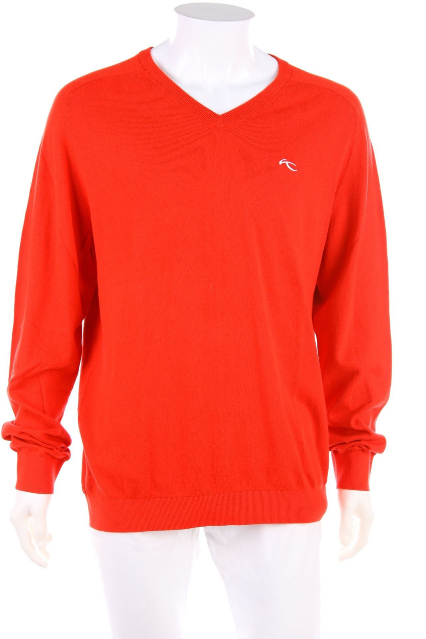 KJUS - V-Neck-Pullover aus Baumwoll-Mix mit Logo-Stickerei - 54