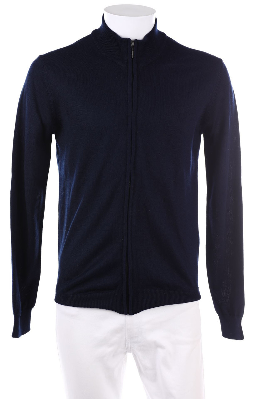 OLLYGAN - Zipper-Cardigan aus Woll-Mix - M