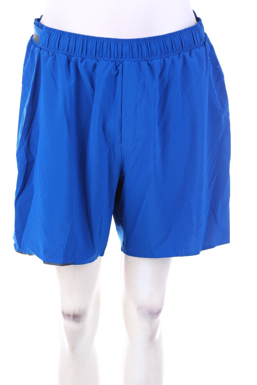 lululemon - Sport-Shorts mit Logo-Print - L