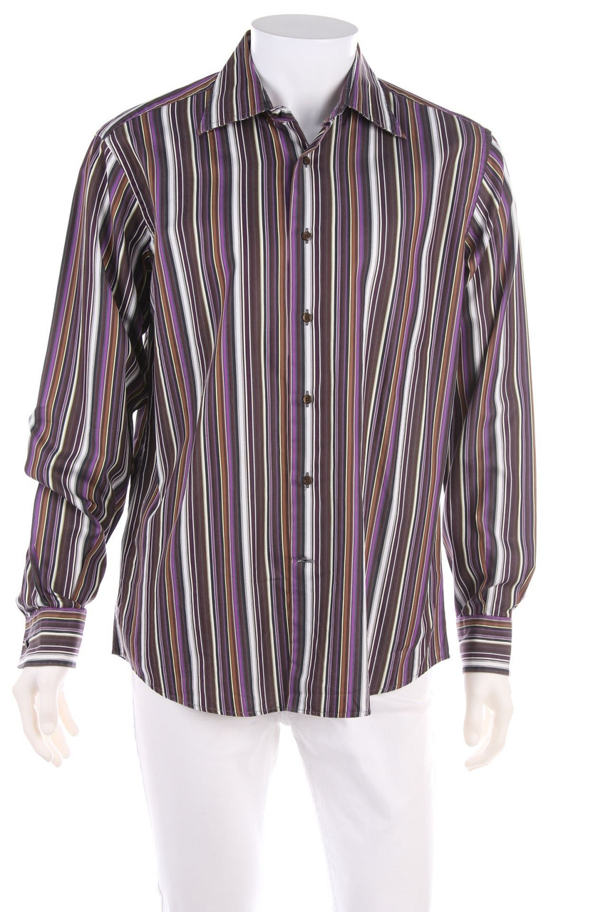 ETRO MILANO - gestreiftes Hemd - 42