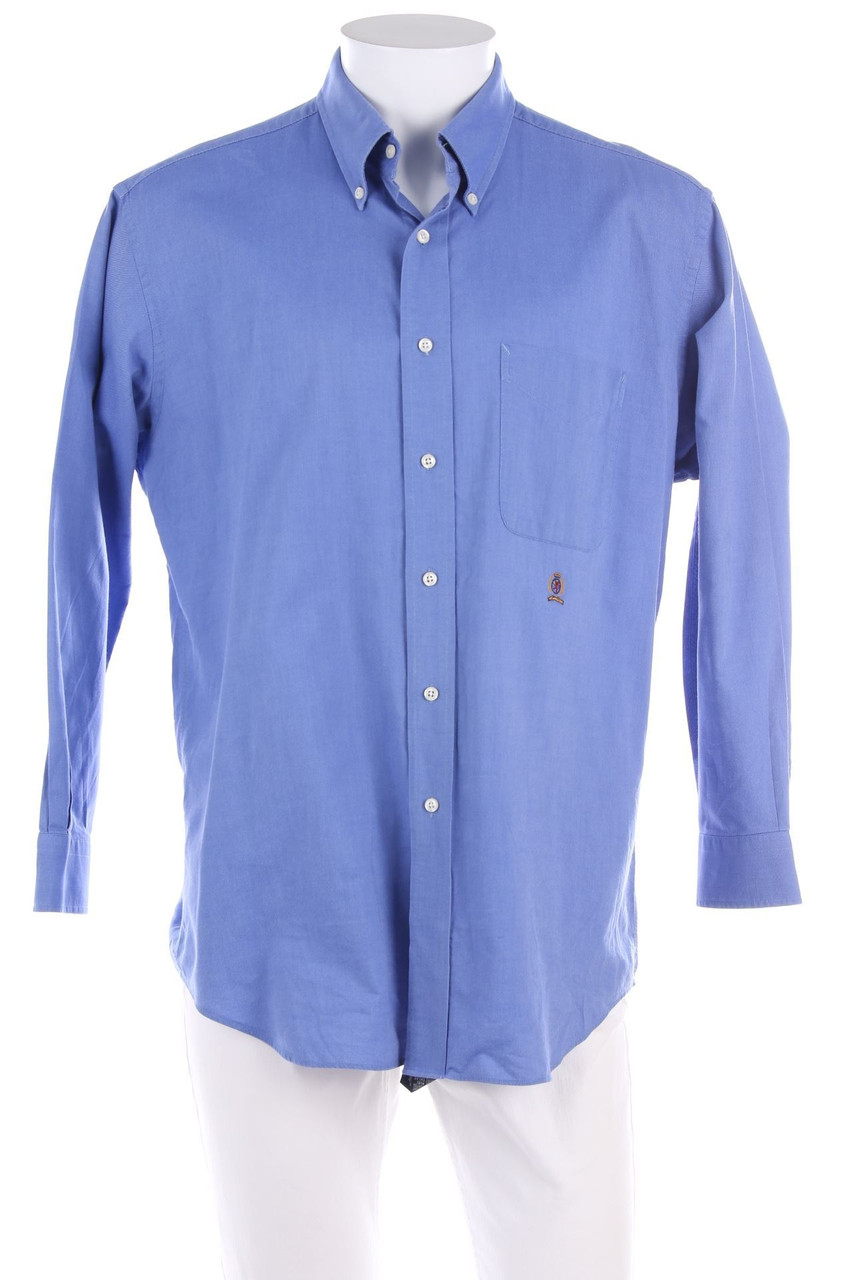 TOMMY HILFIGER - Button-down-Hemd mit Logo-Stickerei - 41