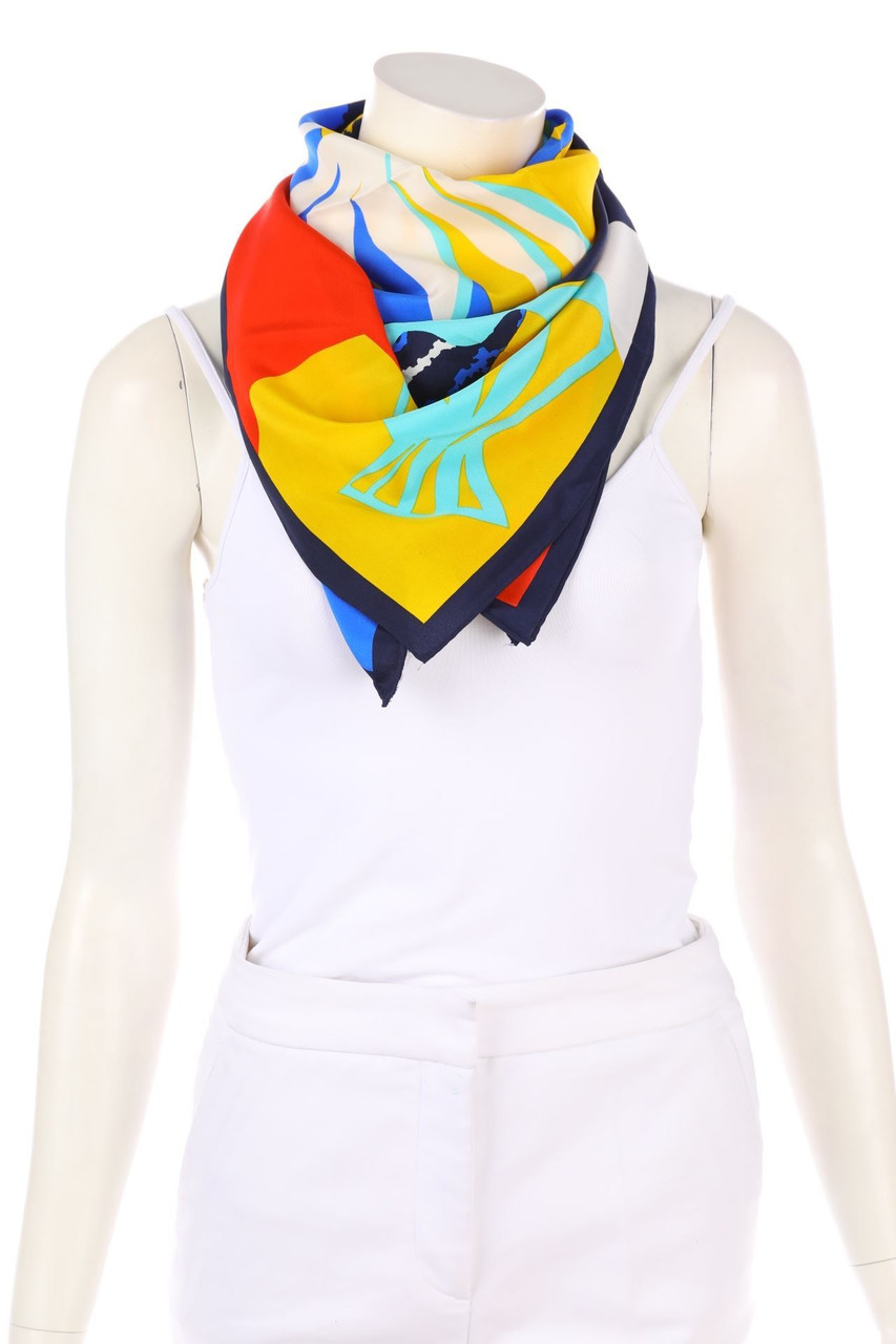 Guy Laroche - silk scarf with Print