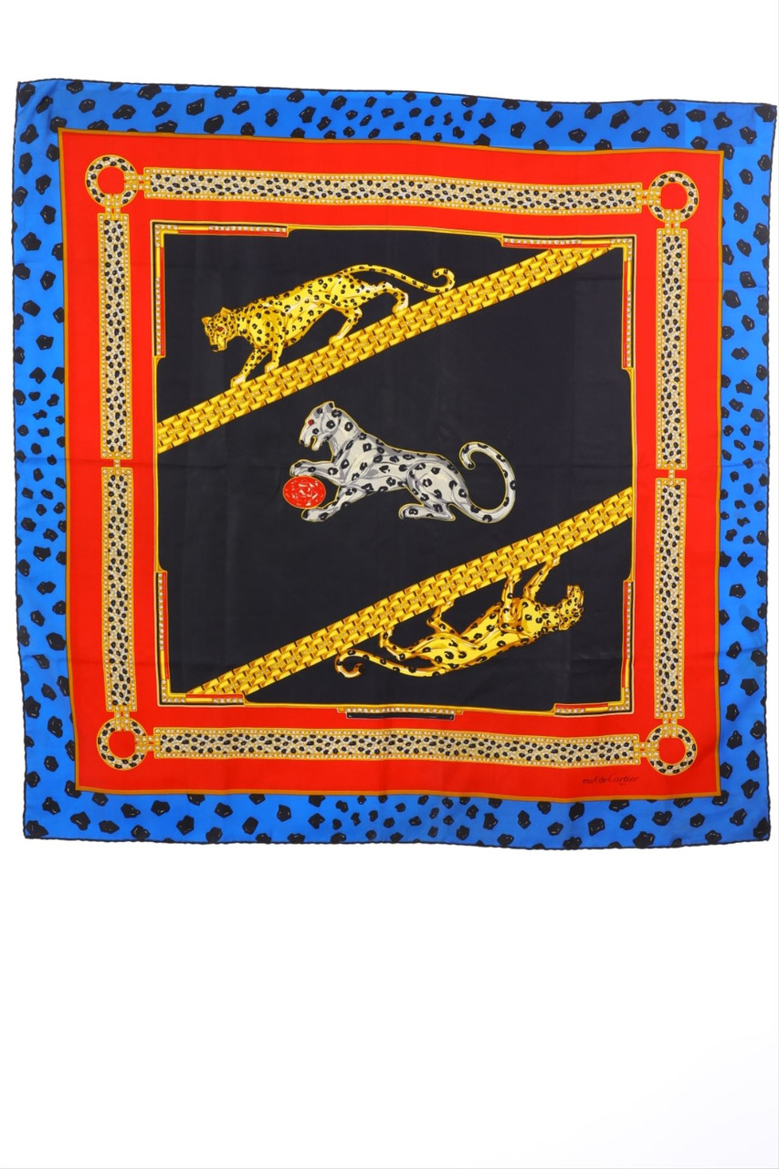 must de Cartier PARIS - Seidentuch mit Print - ONE SIZE