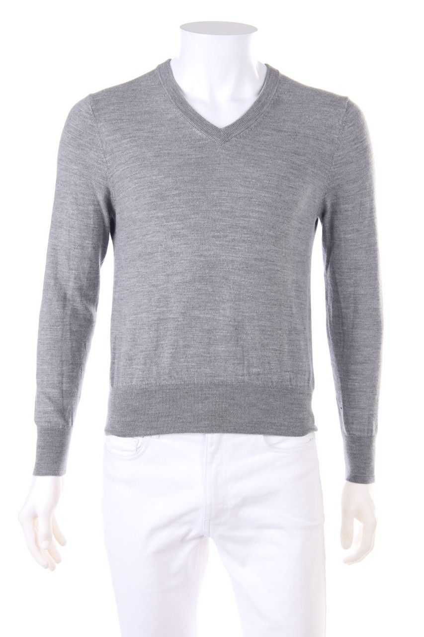 Brooks Brothers - Woll-Pullover mit V-Neck - S