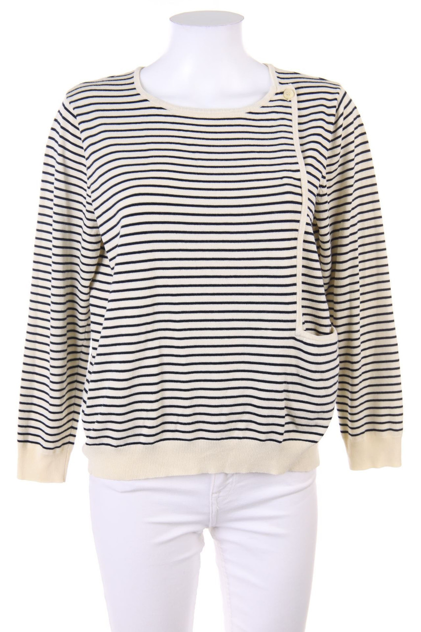 Galeries Lafayette - Strick-Pullover mit asymmetrischem Schnitt - M