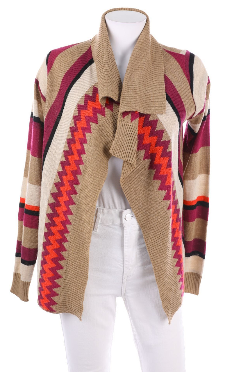 comma - Cardigan mit Muster - D 34