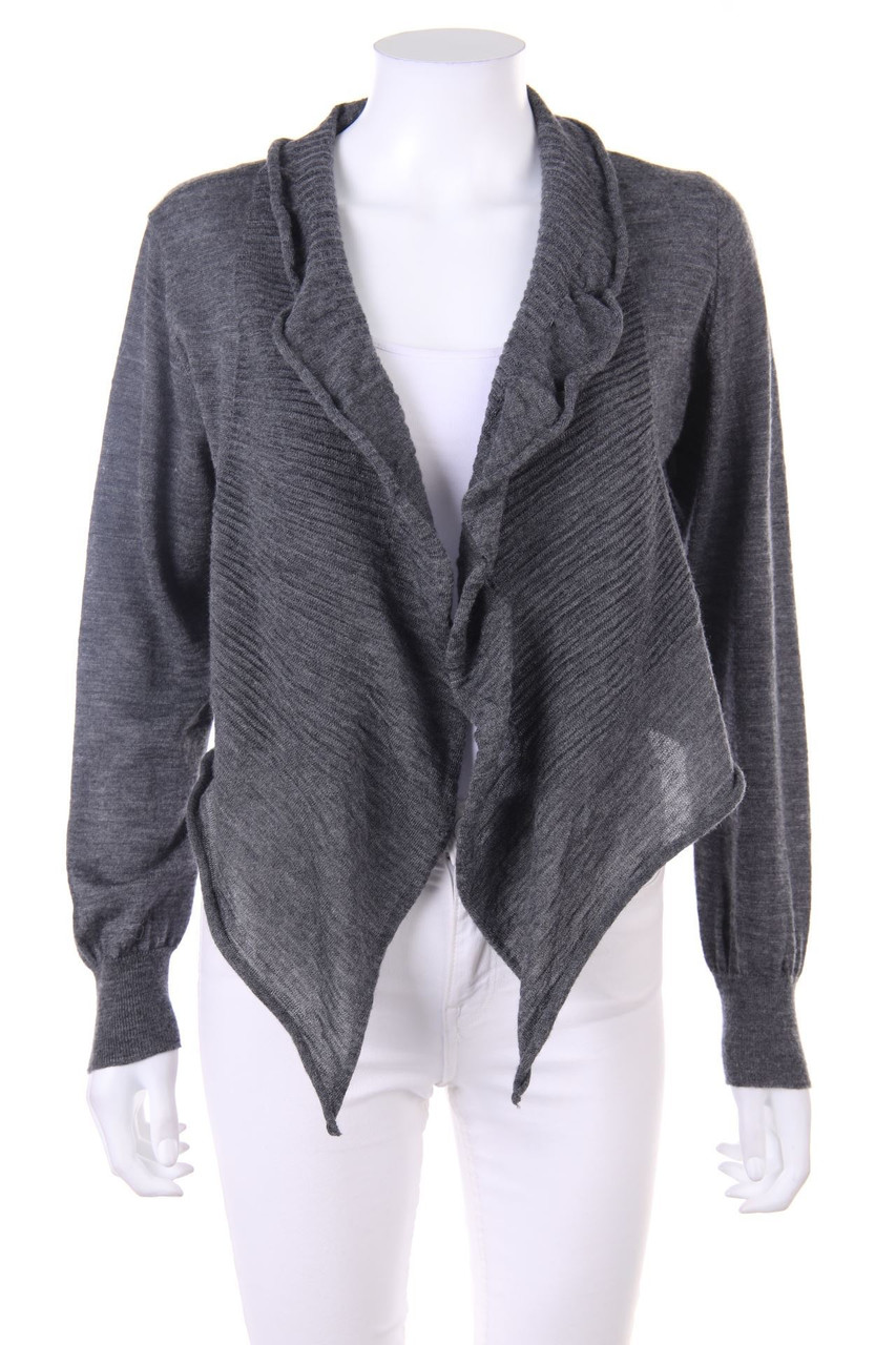 SEM PER LEI. - Cropped Cardigan with Alpaca - D 34