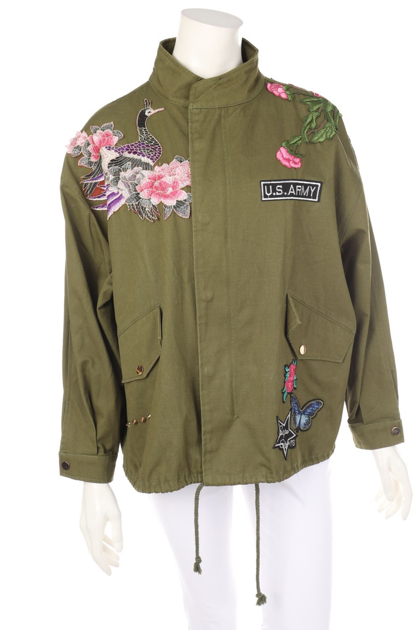 Herzensangelegenheit - Oversize-Jacket with Patches
