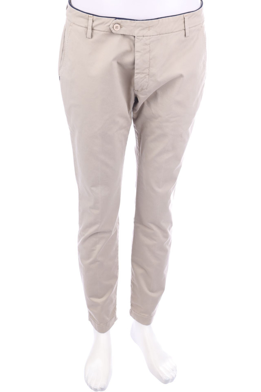 Michael Coal - Chino-Hose mit Logo-Plakette - 52