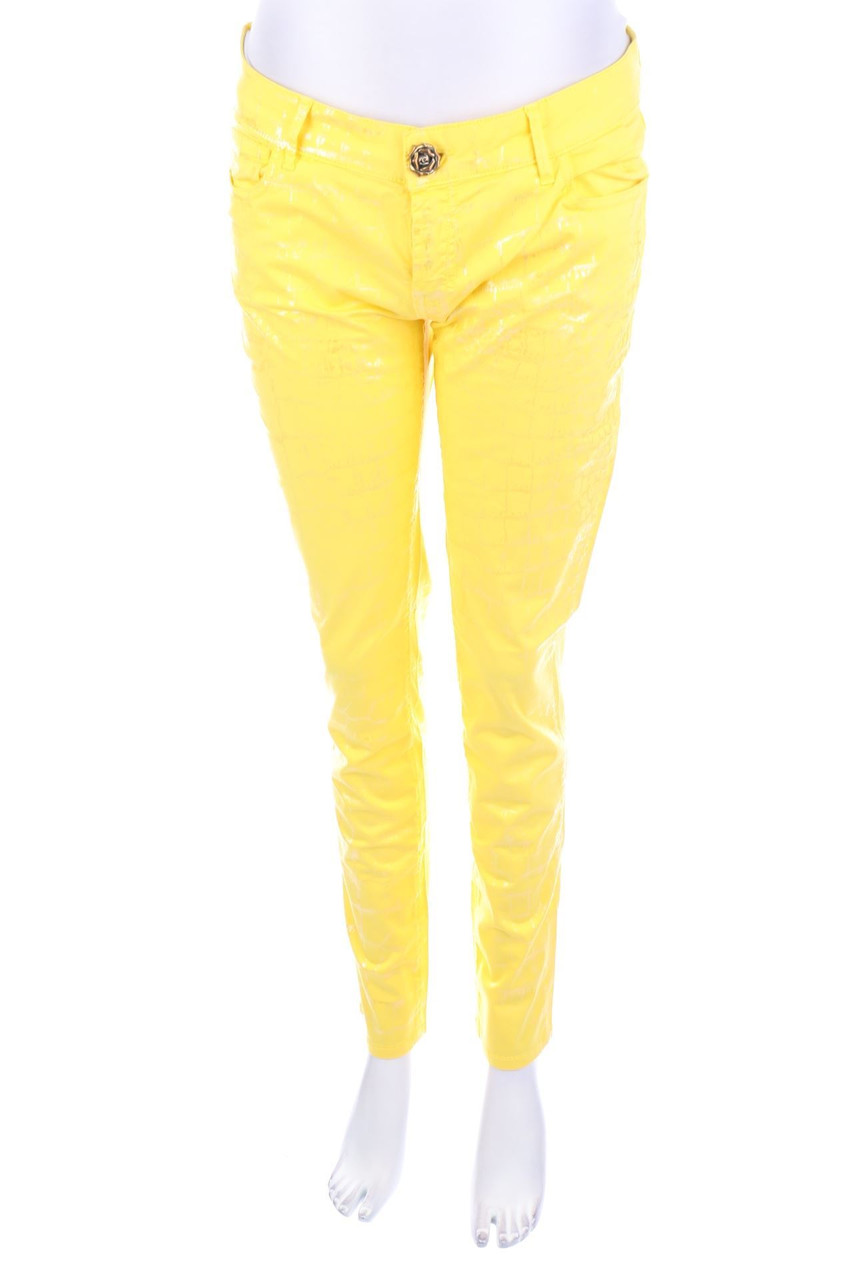 PIANURASTUDIO - Skinny-Jeans mit Metallic-Effekt - W32