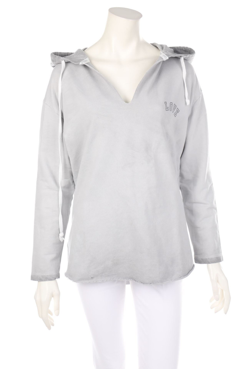 MRS & HUGS - Hoodie with Sequins - L