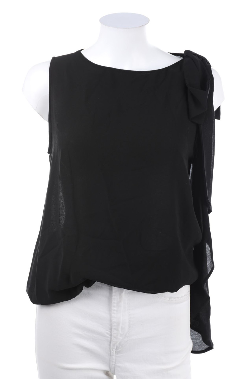 HEFTY - Blouse Top with Draping - D 34