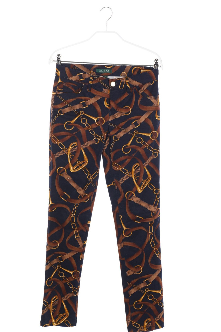 LAUREN RALPH LAUREN - Hose aus Baumwoll-Mix mit Print - D 30