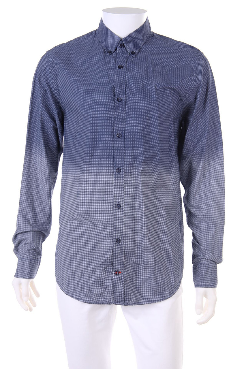 TOMMY HILFIGER - Button-down-Hemd mit Dégradé-Effekt - L