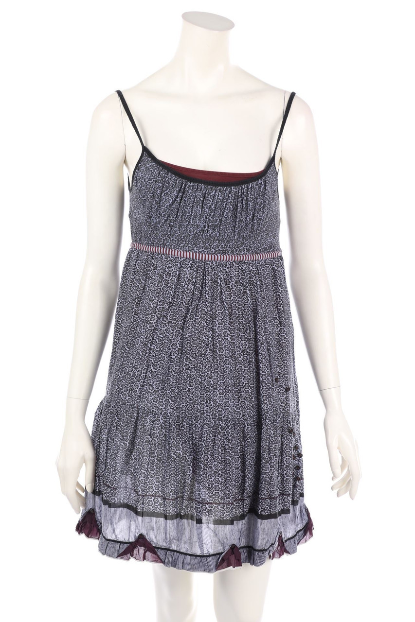 cop.copine - Strap-Dress with Ruffles - D 36