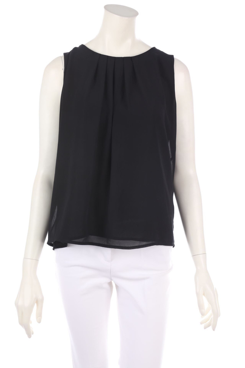 Artigli - Chiffon-Blouse Top, Pleated - D 36