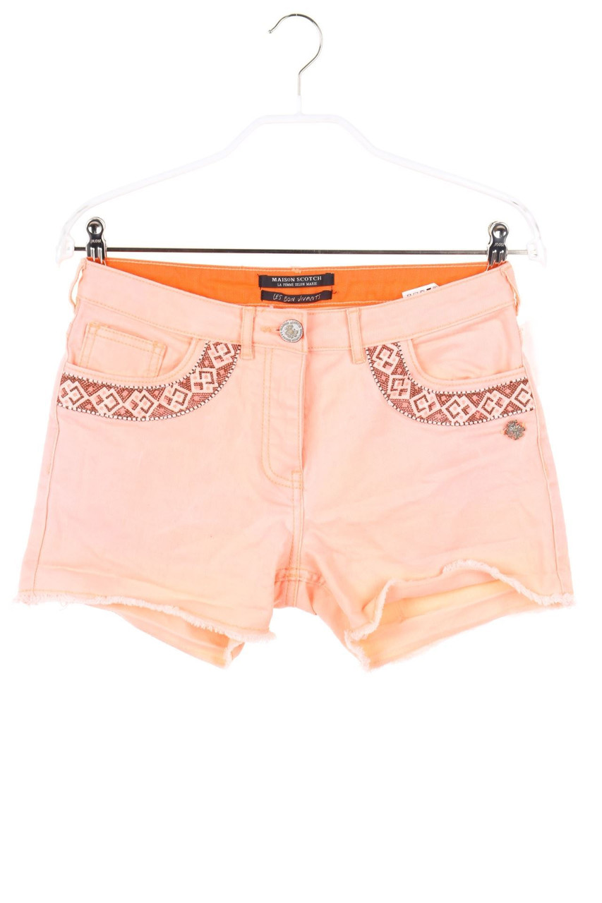 MAISON SCOTCH - Neon-Jeans Shorts, Boho Style - W24