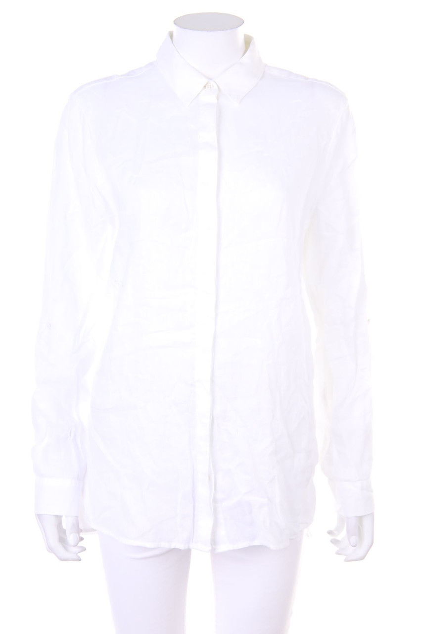 BRAX FEEL GOOD - Hemd-Bluse mit Krempel-Ärmeln - D 38