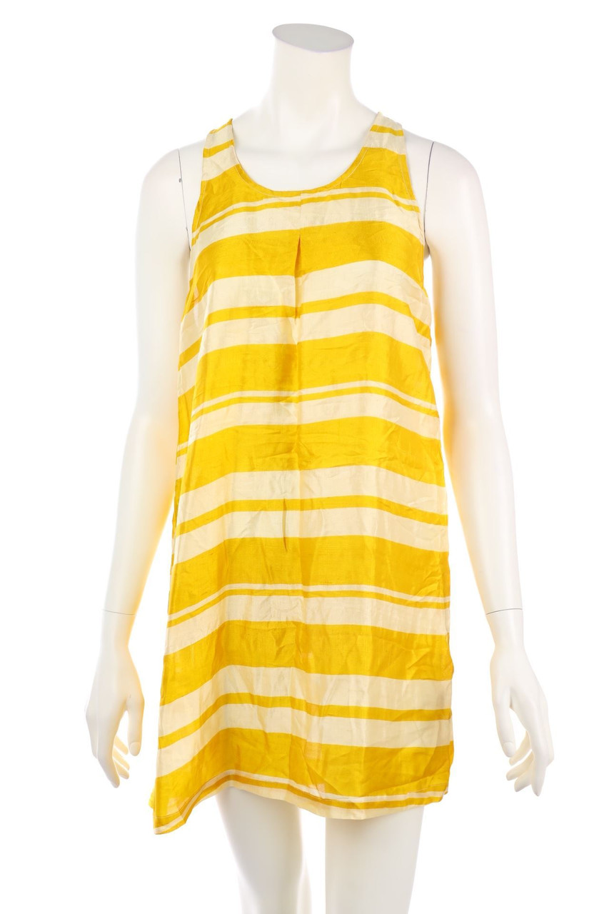 anukoo - Silk Dress with Stripes - S