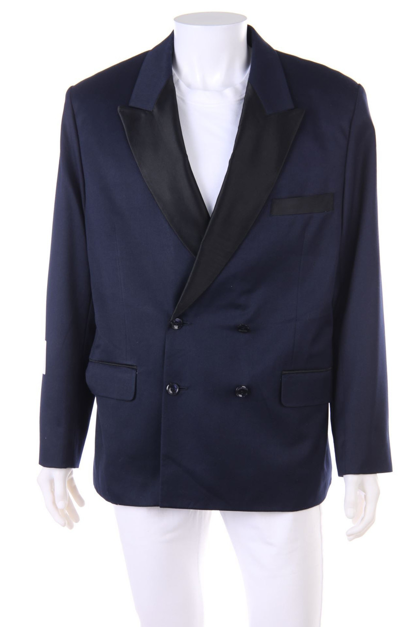 ARMANI - Zweireiher-Sakko im Smoking-Stil - 50