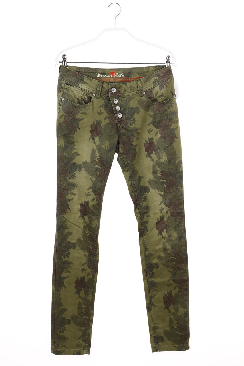 Buena Vista - skinny jeans with Flower Print - XS