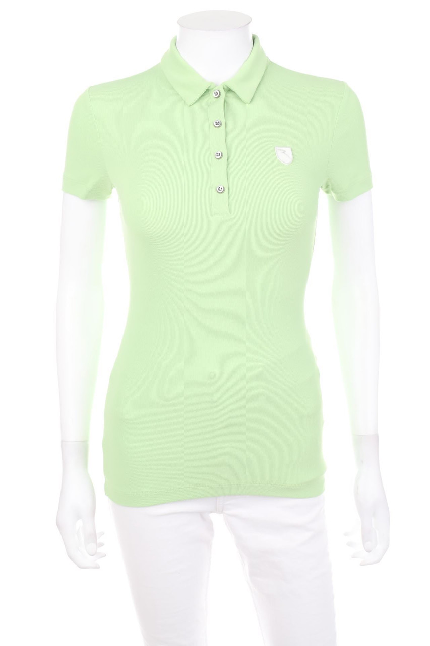 CHERVÒ - Polo-Shirt mit Logo-Badge - D 34