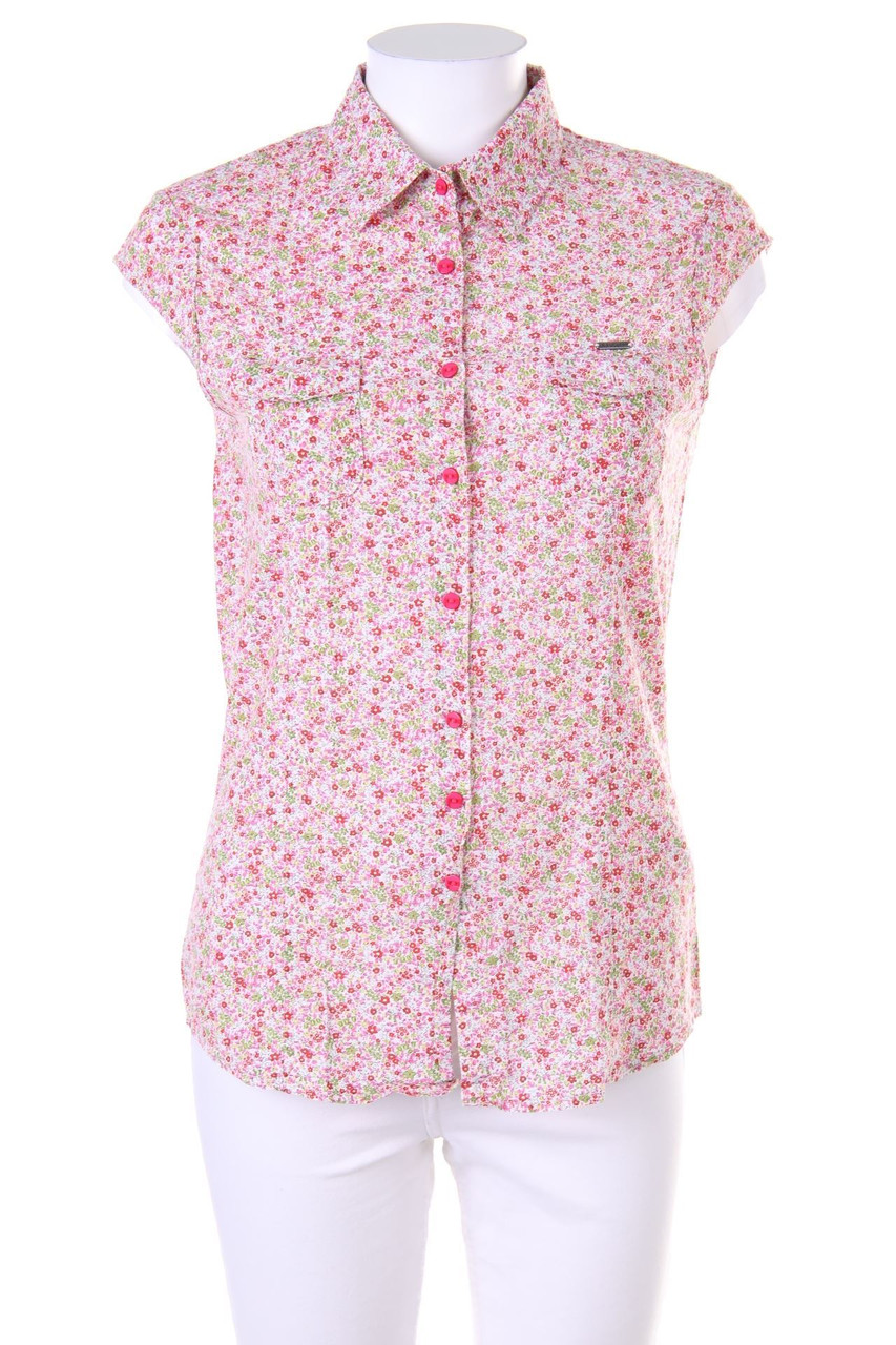 fusalp - ärmellose Hemd-Bluse mit Logo-Plakette - S