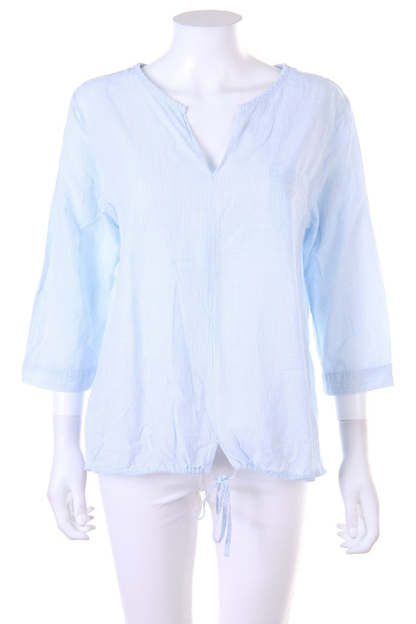 OPUS - Streifen-Bluse mit 3/4-Ärmel - D 40