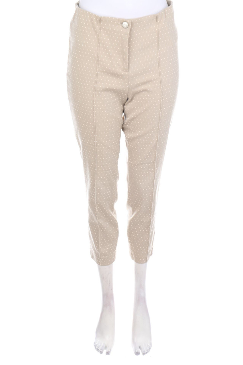 CAMBIO - Cropped-Hose aus Jacquard - D 38