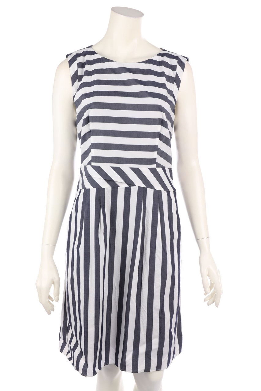 HUGO HUGO BOSS - Sheath Dress with Stripes - D 40