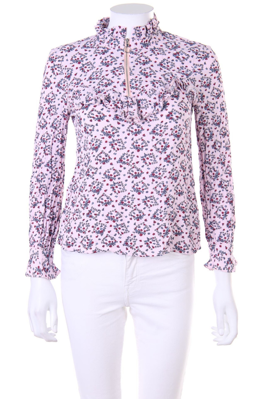 CLAUDIE PIERLOT - Bluse mit Volants - D 34