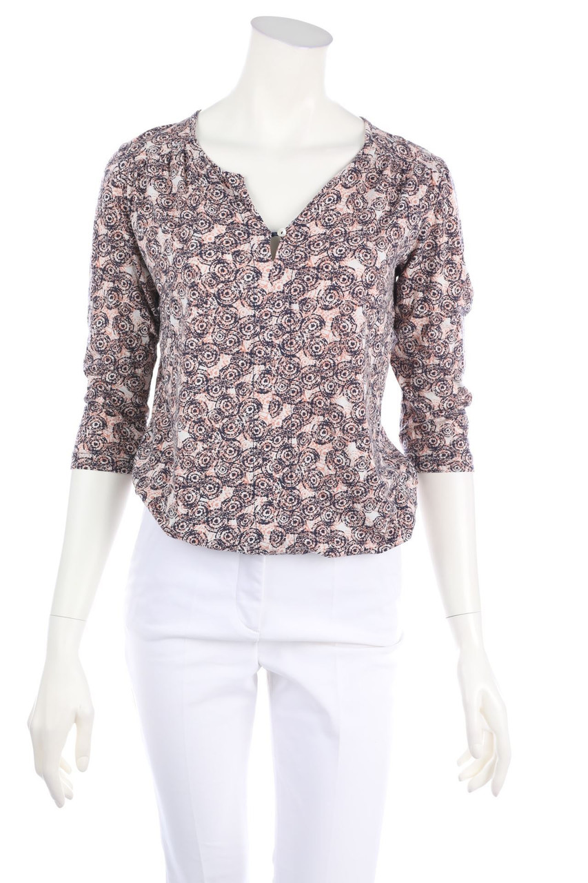Marc O´Polo - 3/4-Arm-Shirt mit Print - XS