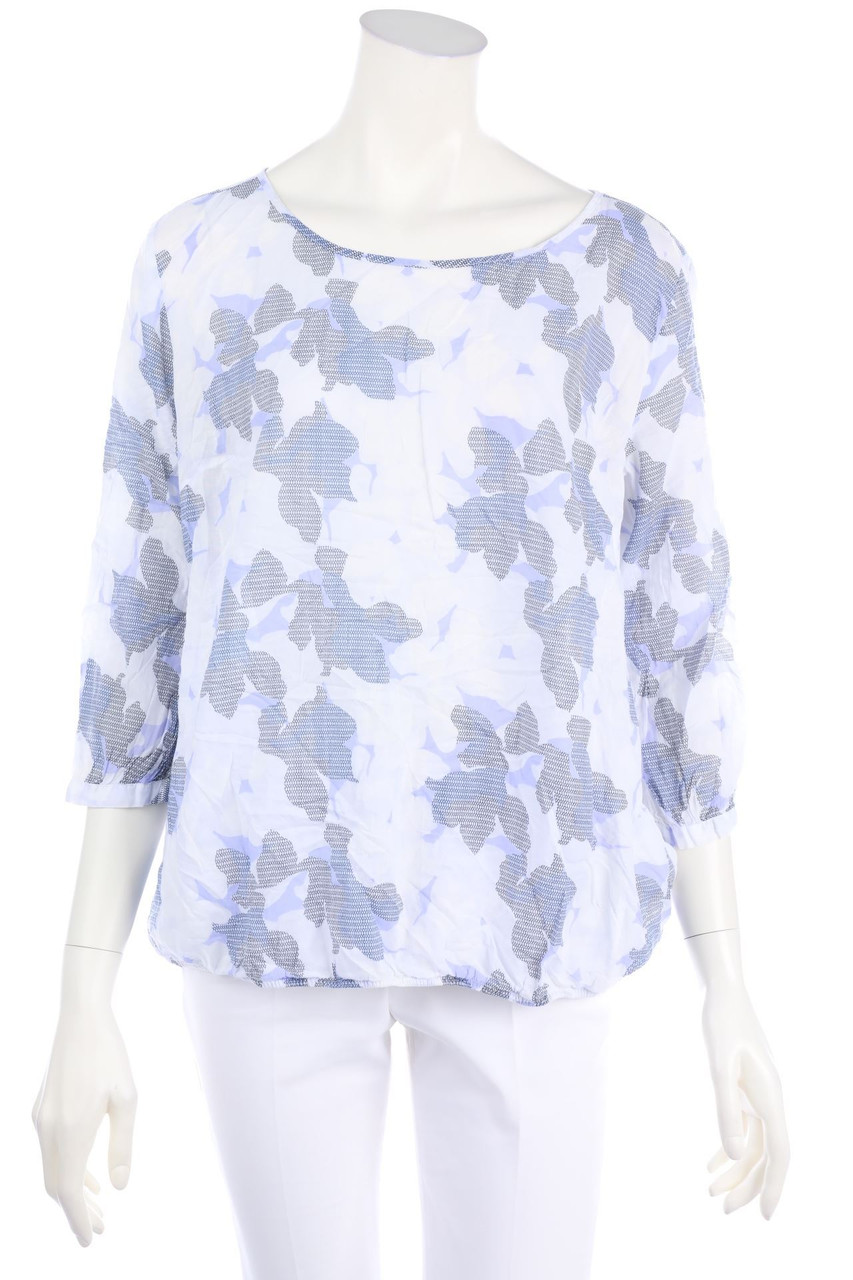 OPUS - Baumwoll-Bluse mit Print - D 44