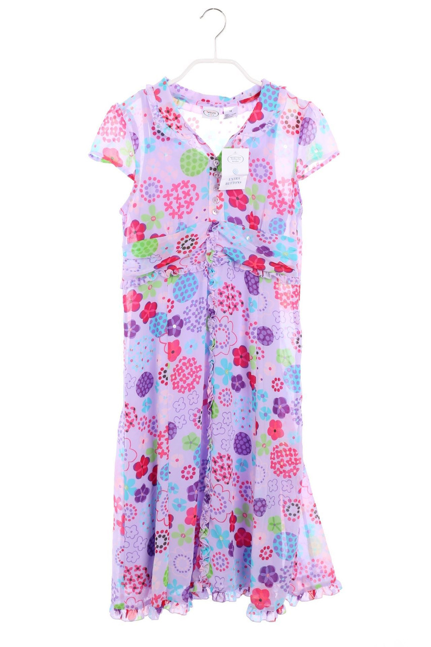 TALBOTS - Print-Kleid mit Pailletten - 164