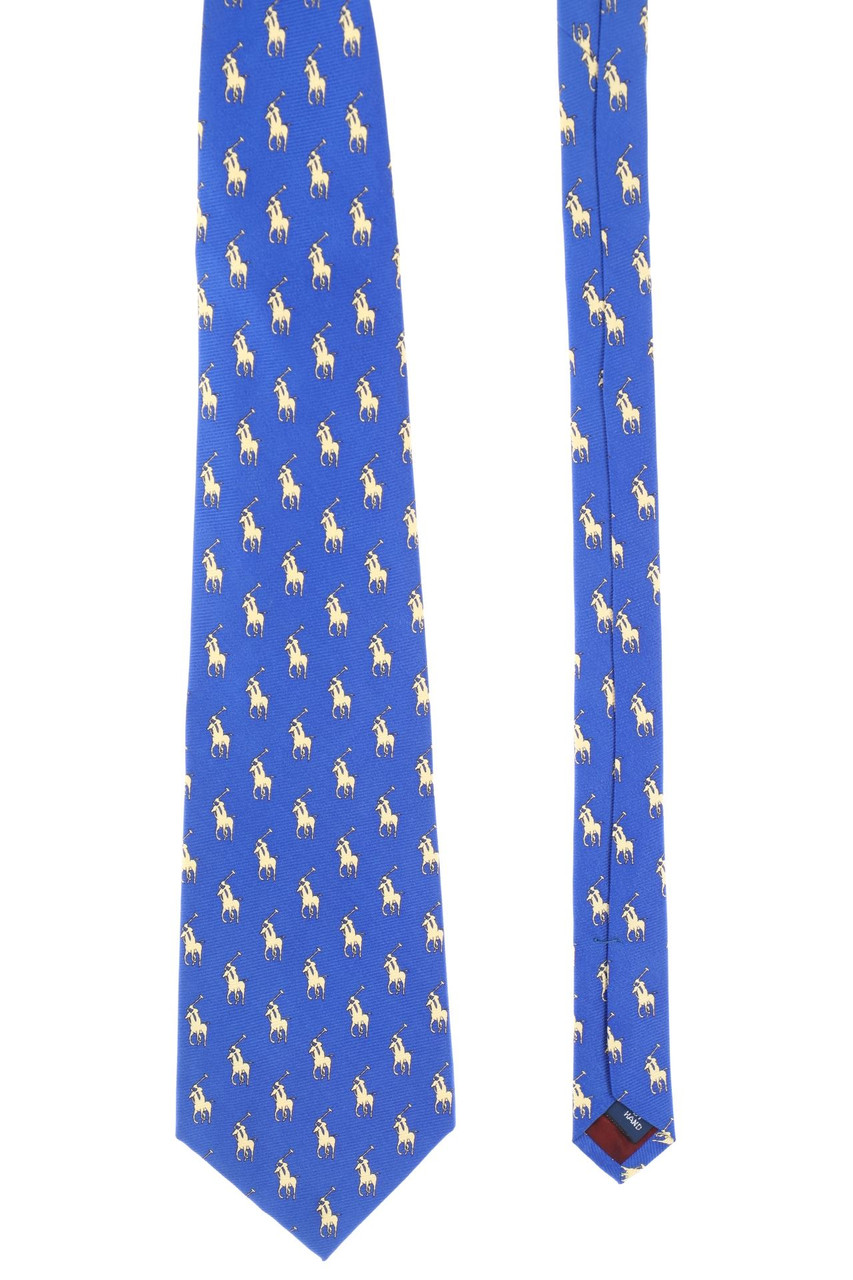 Polo by Ralph Lauren - Seiden-Krawatte mit Logo-Print