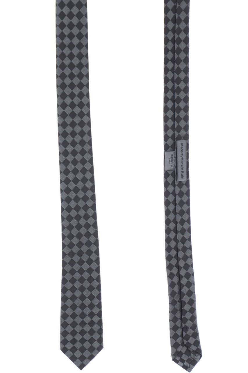 JOHN VARVATOS - silk tie with Geo Pattern