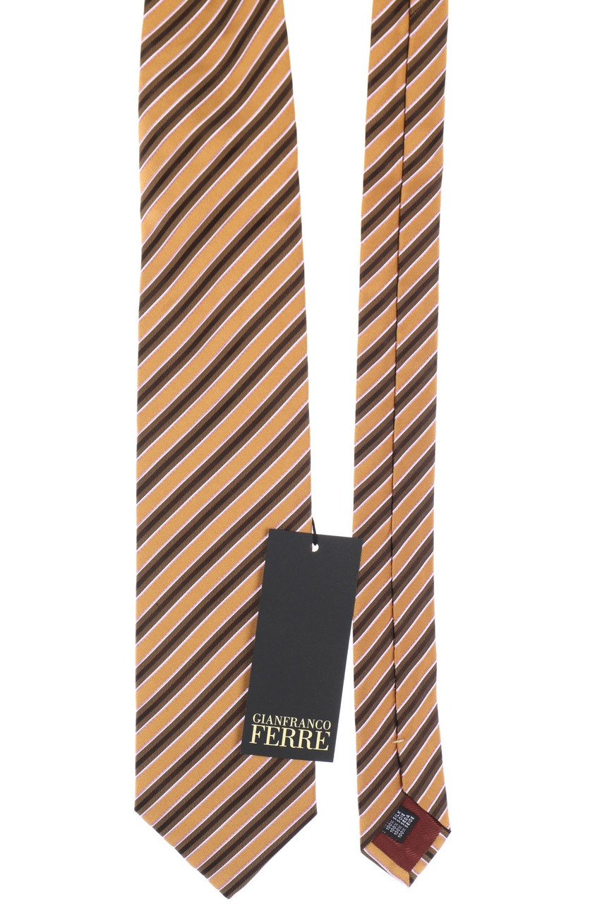 GIANFRANCO FERRÉ - Seiden-Krawatte mit Streifen